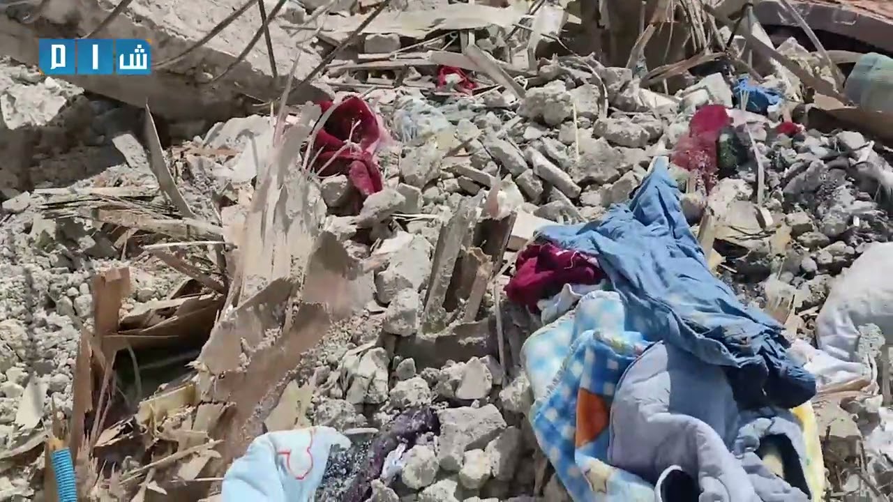 منازل سكنية تحولت إلى ركام بفعل الزلزال المدمر | ترمانين - إدلب
