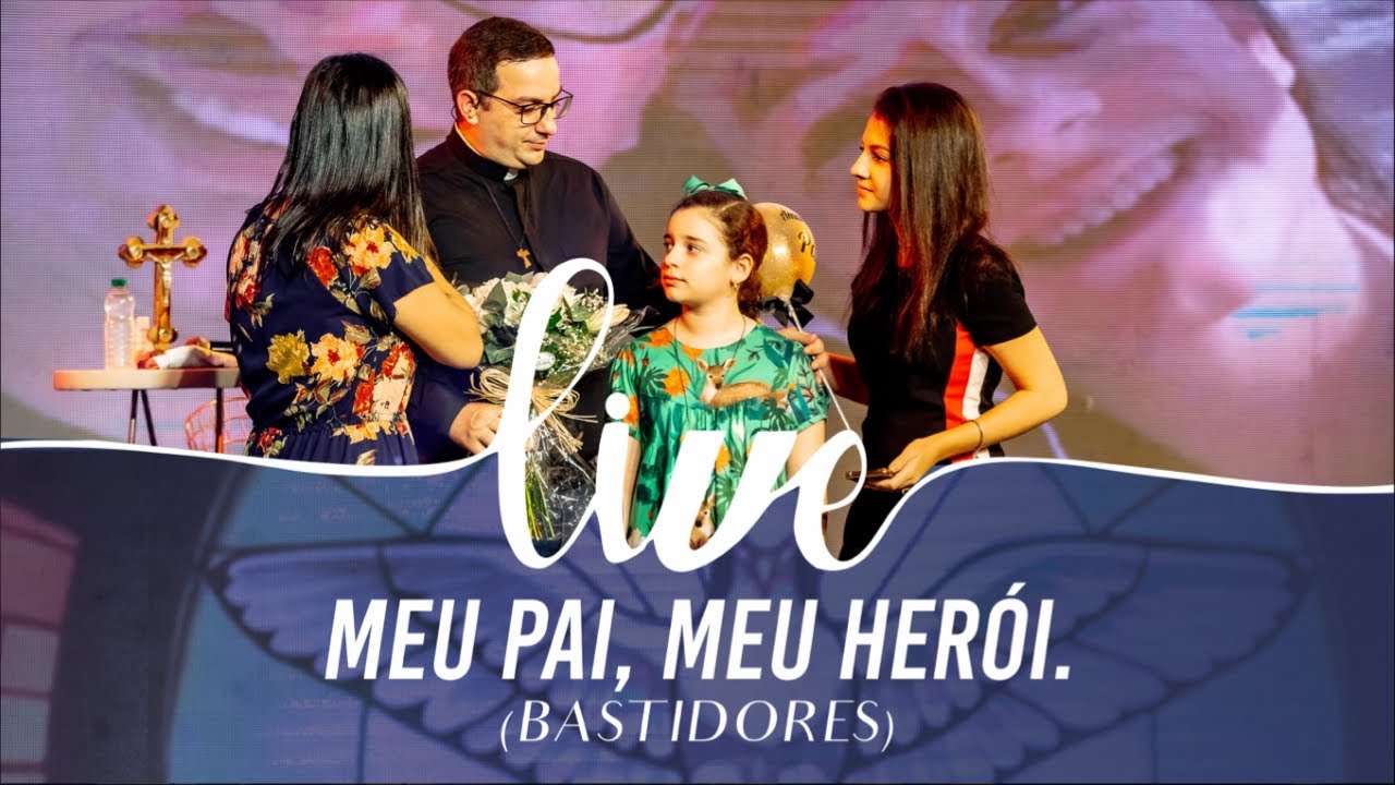 Live Meu Pai, Meu Herói ( Bastidores ) - Diácono Romulo Canuto