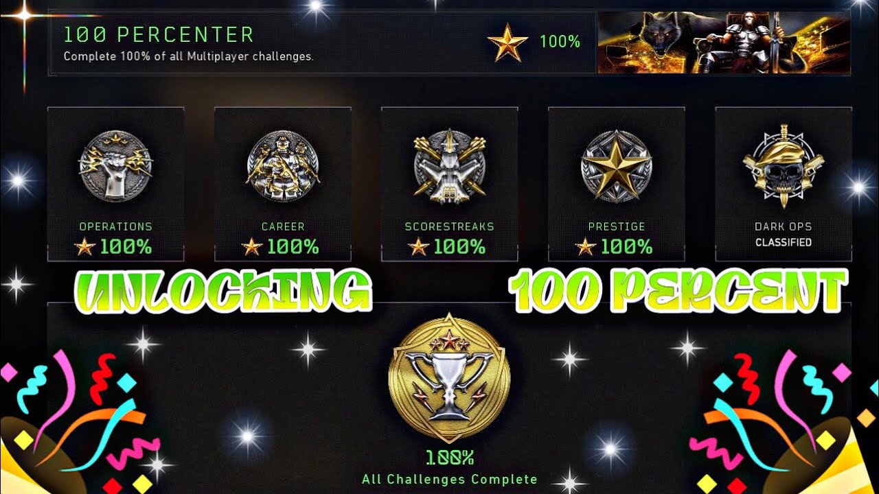 UNLOCKING 100 PERCENT AND DARK MATTER IN BLACK OPS 4