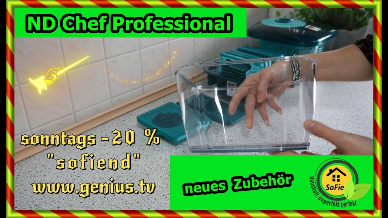 NEU Nicer Dicer Chef Professional Zubehör SoFie Haushalt Unperfekt Perfekt