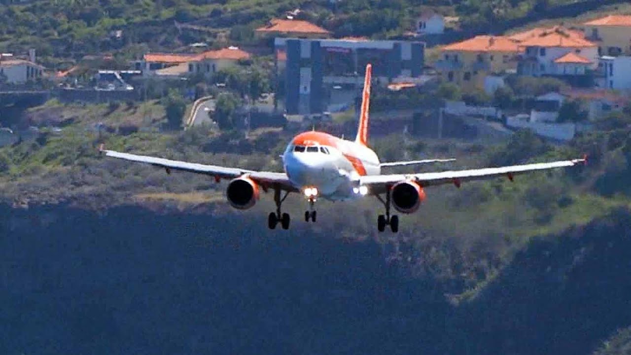 Flight Enthusiast's Paradise: Madeira Airport ✈️ Spectacular Moments 🌄