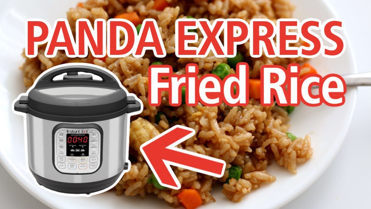 Instant Pot Fried Rice (PANDA EXPRESS copycat) | Step by Step Instant Pot Recipe