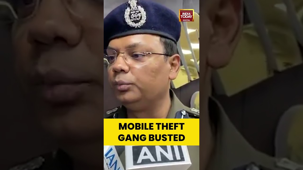 Noida Police bust mobile phone theft gang | India Today | UP News