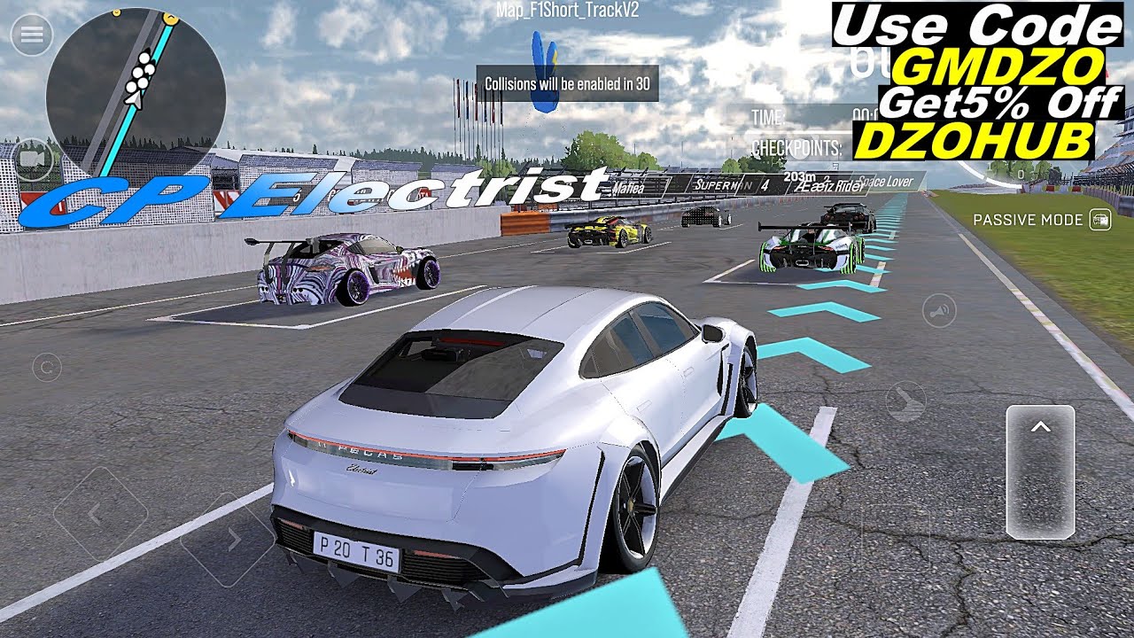 Drive Zone Online || CP Electrist - Circuit, Street Racing Gameplay 