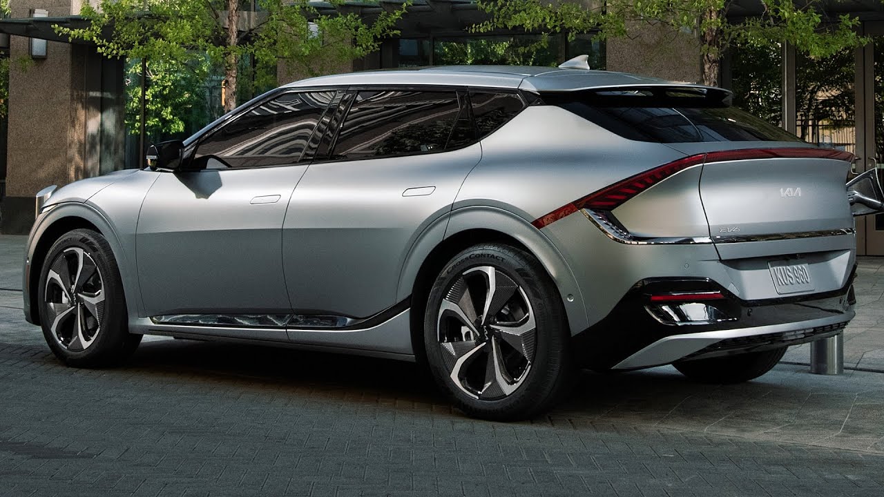 2022 Kia EV6 - Интерьер, экстерьер и вождение (эффектный кроссовер)