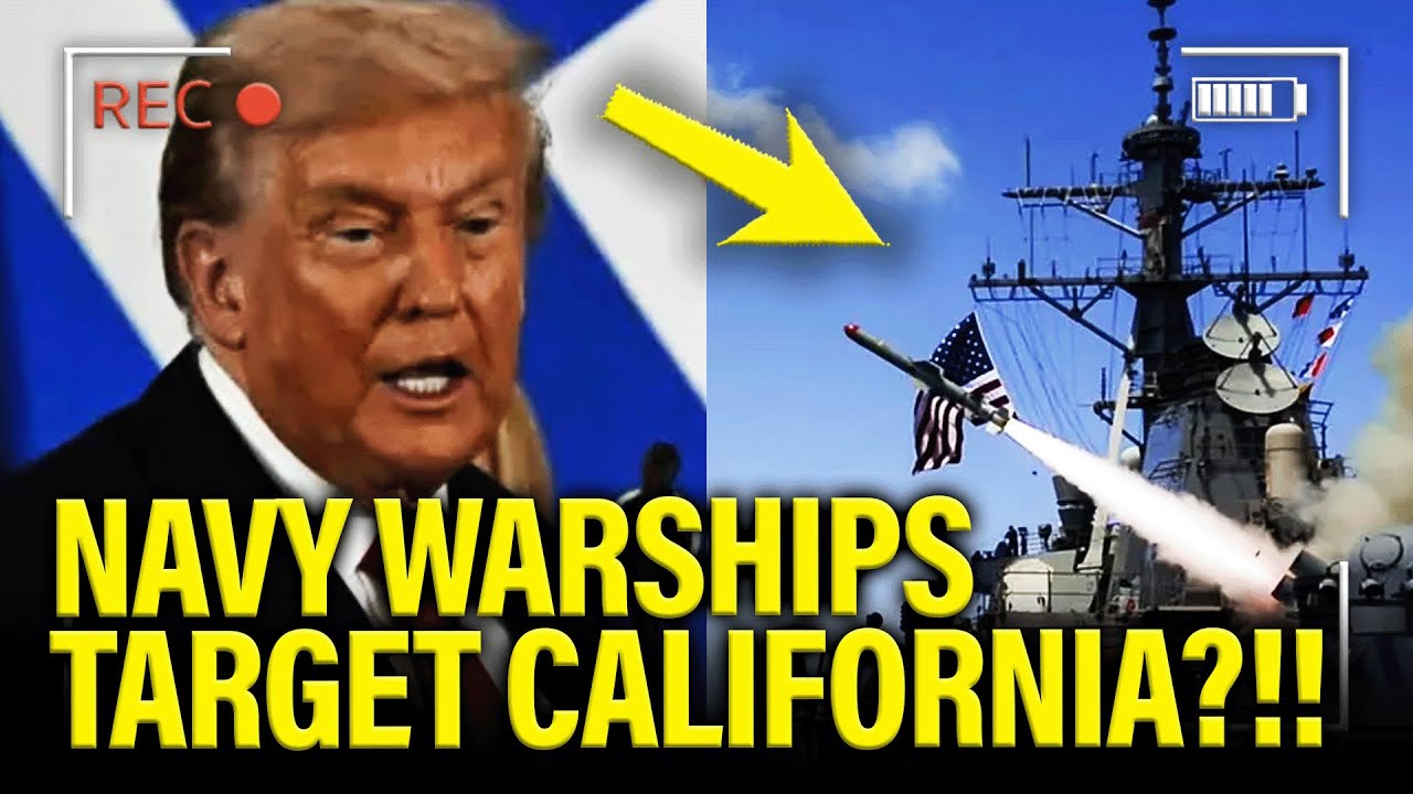 🚨Трамп готовит РАКЕТНЫЕ УДАРЫ по Калифорнии в эту субботу?!!