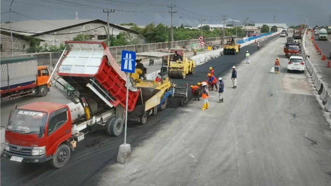 UPDATE TERBARU‼️JEMBATAN TERBESAR MENUJU REST AREA TOL LAUT SEMARANG-DEMAK《PAKET-1C》