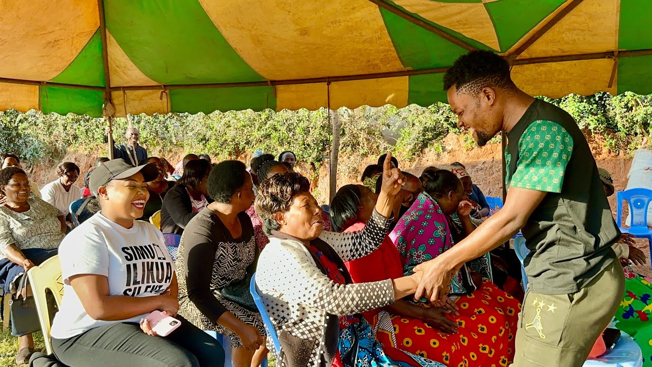 NDEKE YA MUTHANGA IS AMONG ARTISTS ATTENDING FAMILY PRAYERS AT MASEKETES HOME KATOLONI MACHAKOS