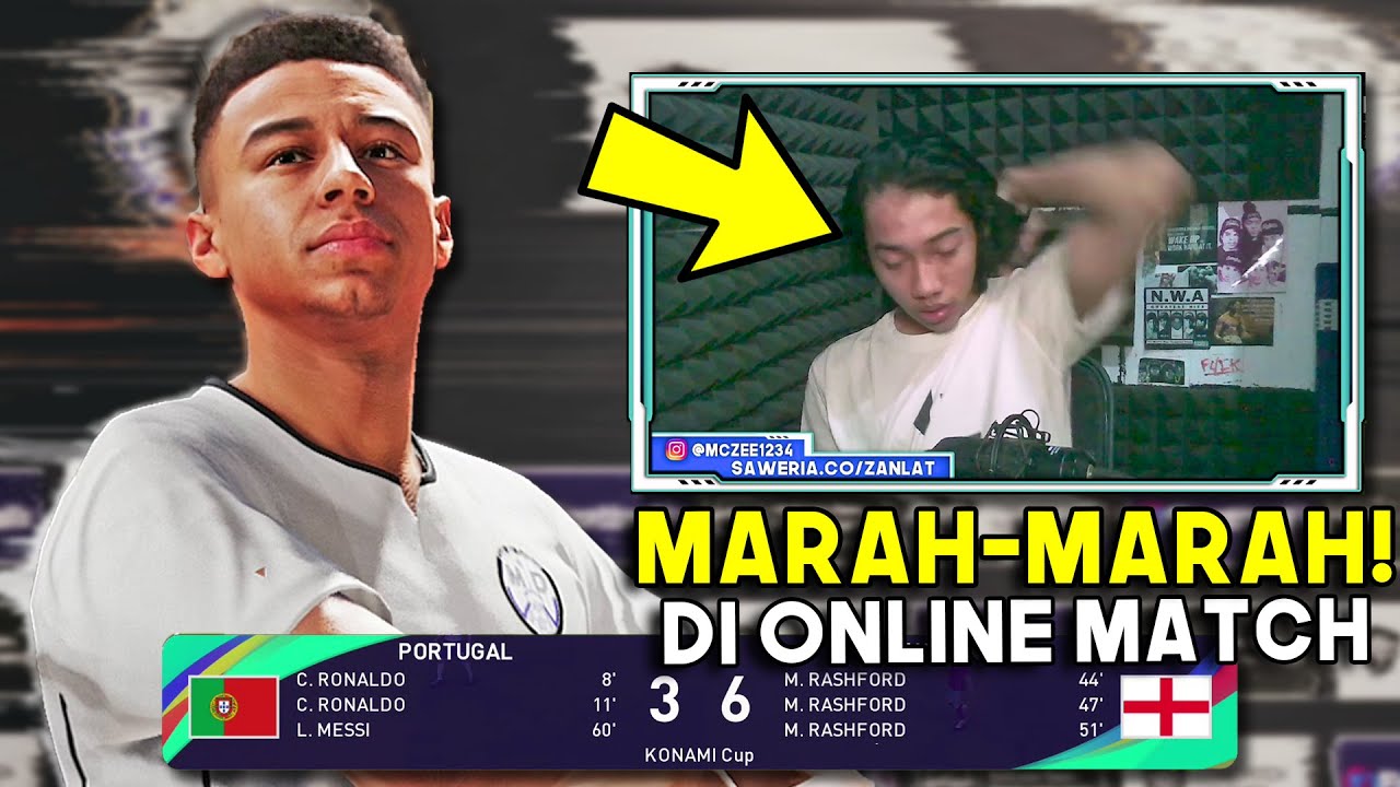FULL EMOSI!! Gw Hampir Banting Stick Gara-Gara Main Online Match! | My Club eFootball PES 2021