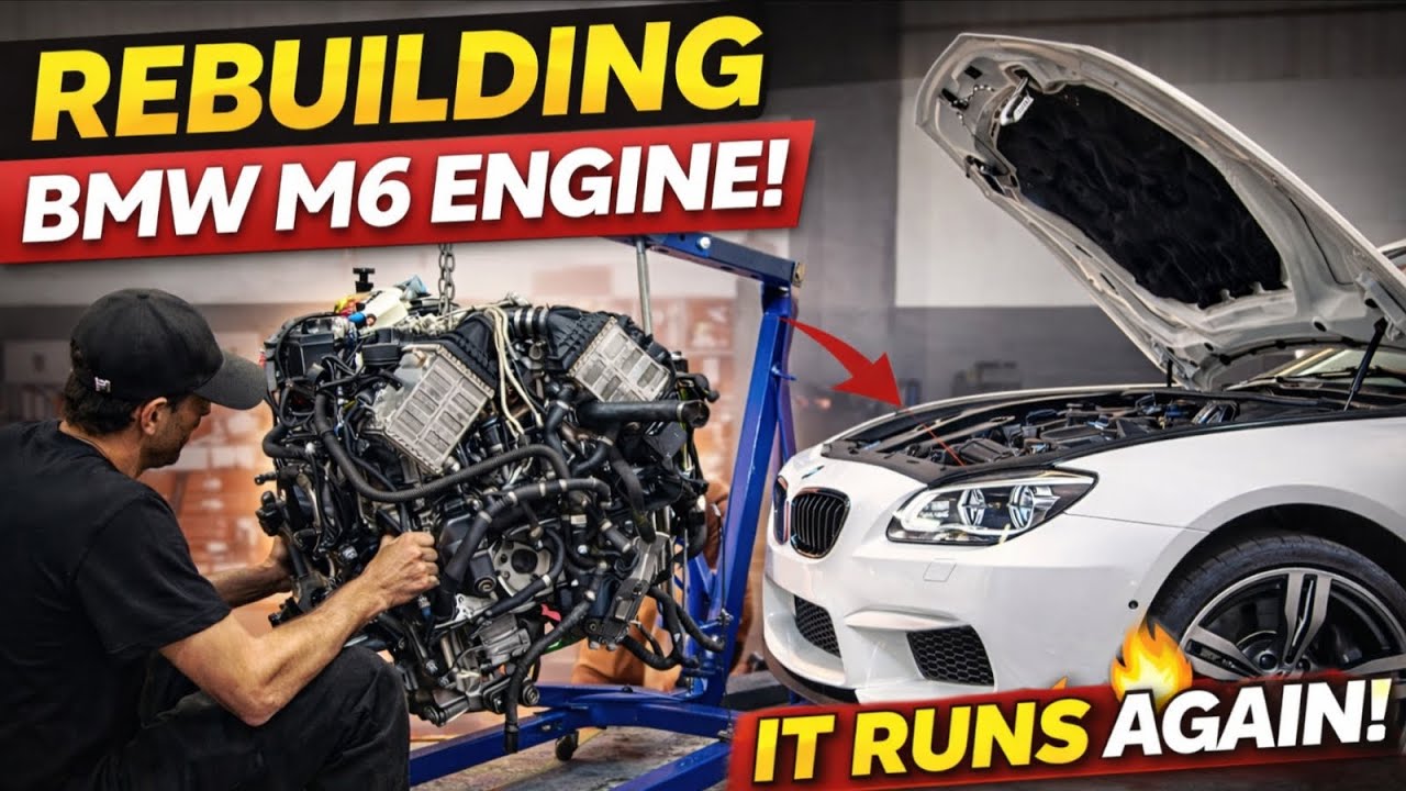 BRINGING THIS BMW M6 BACK TO LIFE (ENGINE REBUILD)