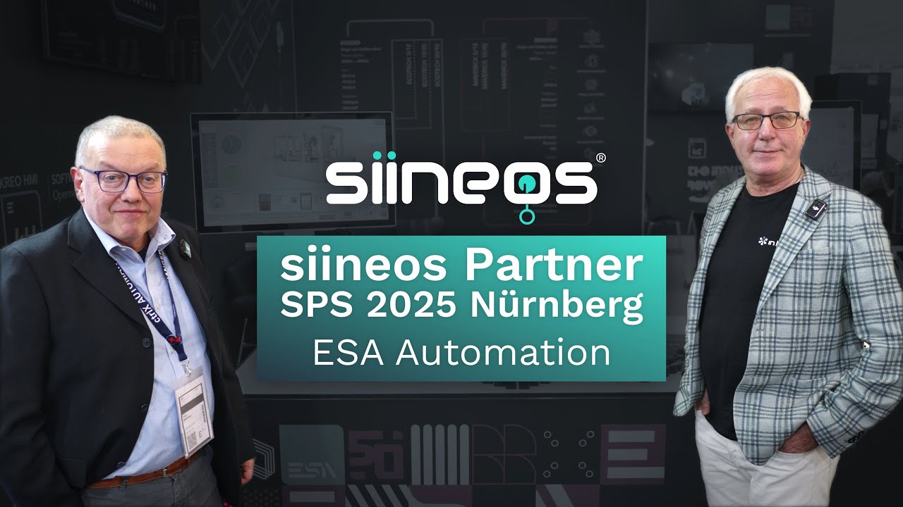 siineos Partner SPS 2025 N&uuml;rnberg ESA Automation & Robotics - ESA S.p.A.