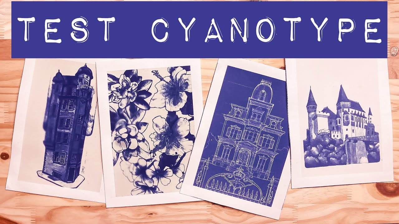 Technique du Cyanotype : découverte et test