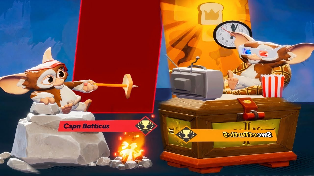 MultiVersus - Gizmo Winning And Losing Animations