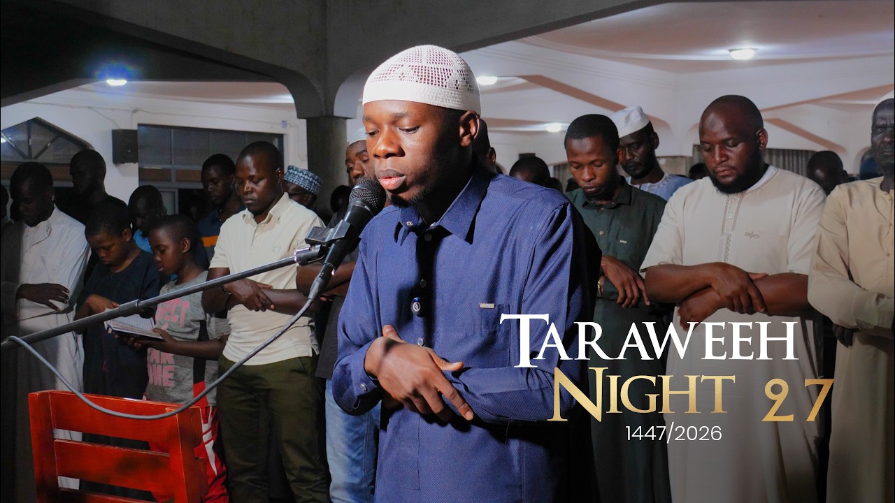 TARAWEEH 1447/2026 | Muwada Swalahuddiin | Night 27