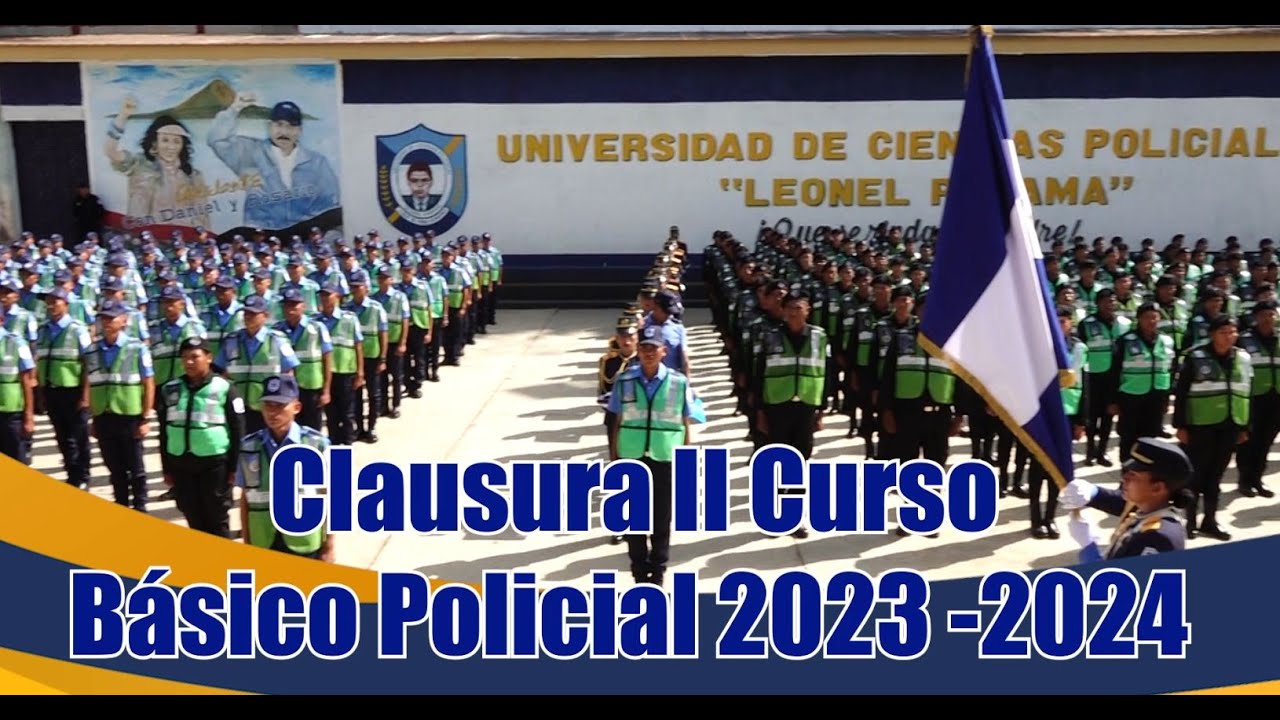 Clausura II Cursos Básico Policial 2023-2024