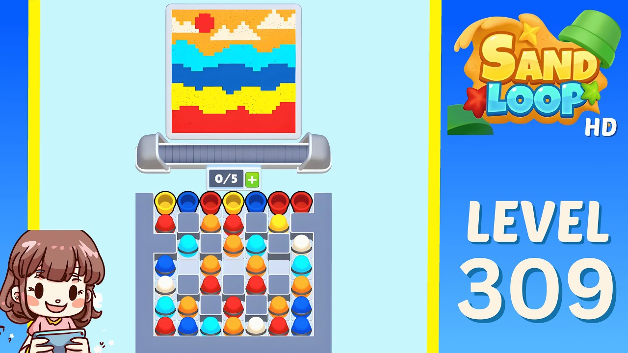 Sand Loop Level 309 Solution Walkthrough