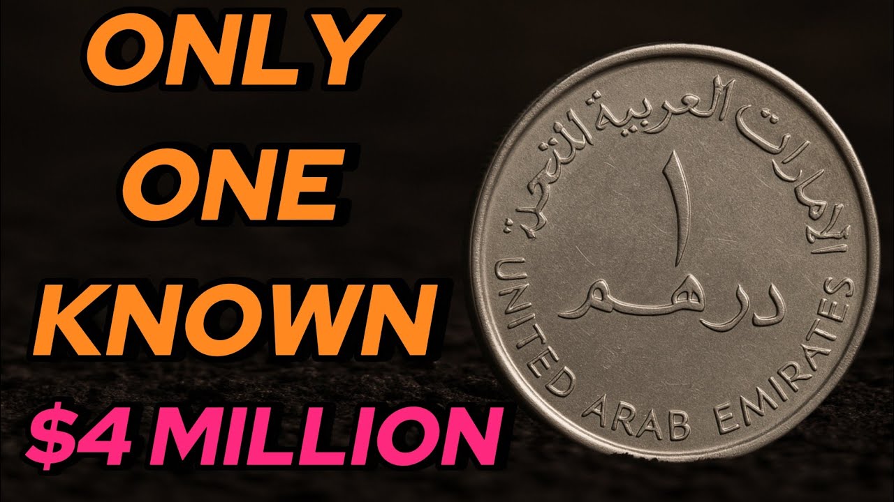 1 Dirham Coin 1425-2005 UAE Worth BIG Money Rare & Valuable Coin You Must Check