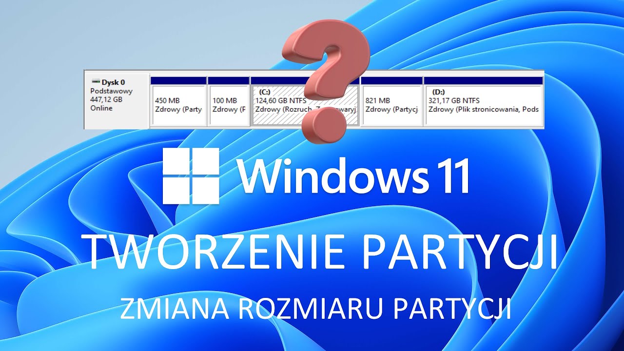 Jak utworzyć partycję w Windows 11? Zmiana rozmiaru partycji dysku twardego