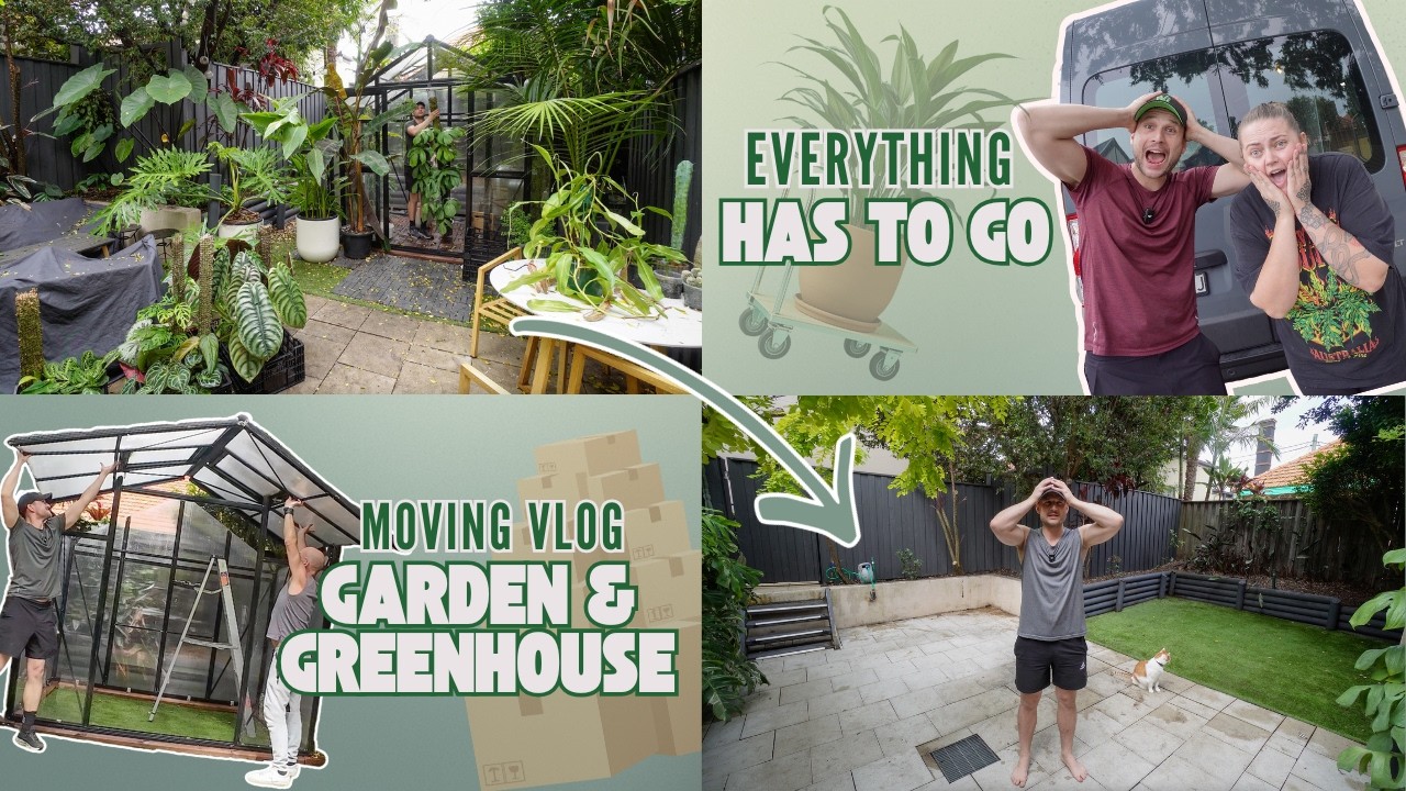Moving with Hundreds of Plants Part 1: Garden & Greenhouse
