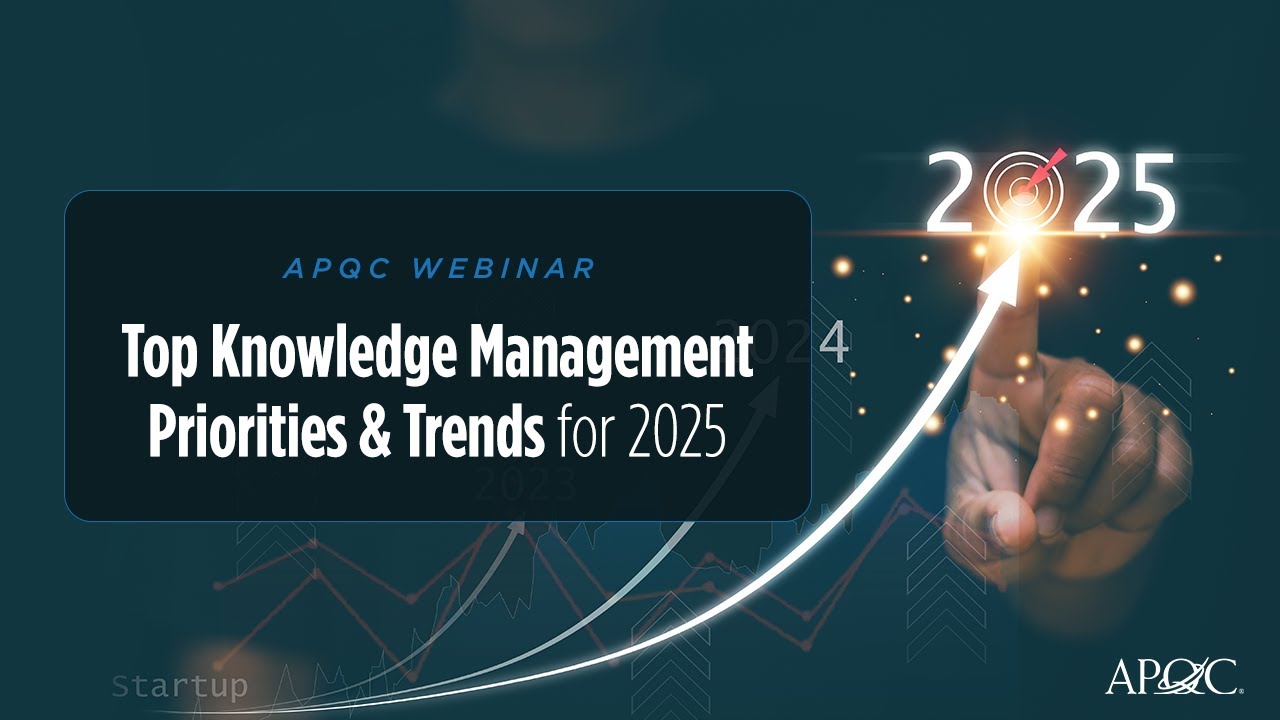 Top Knowledge Management Priorities & Trends for 2025