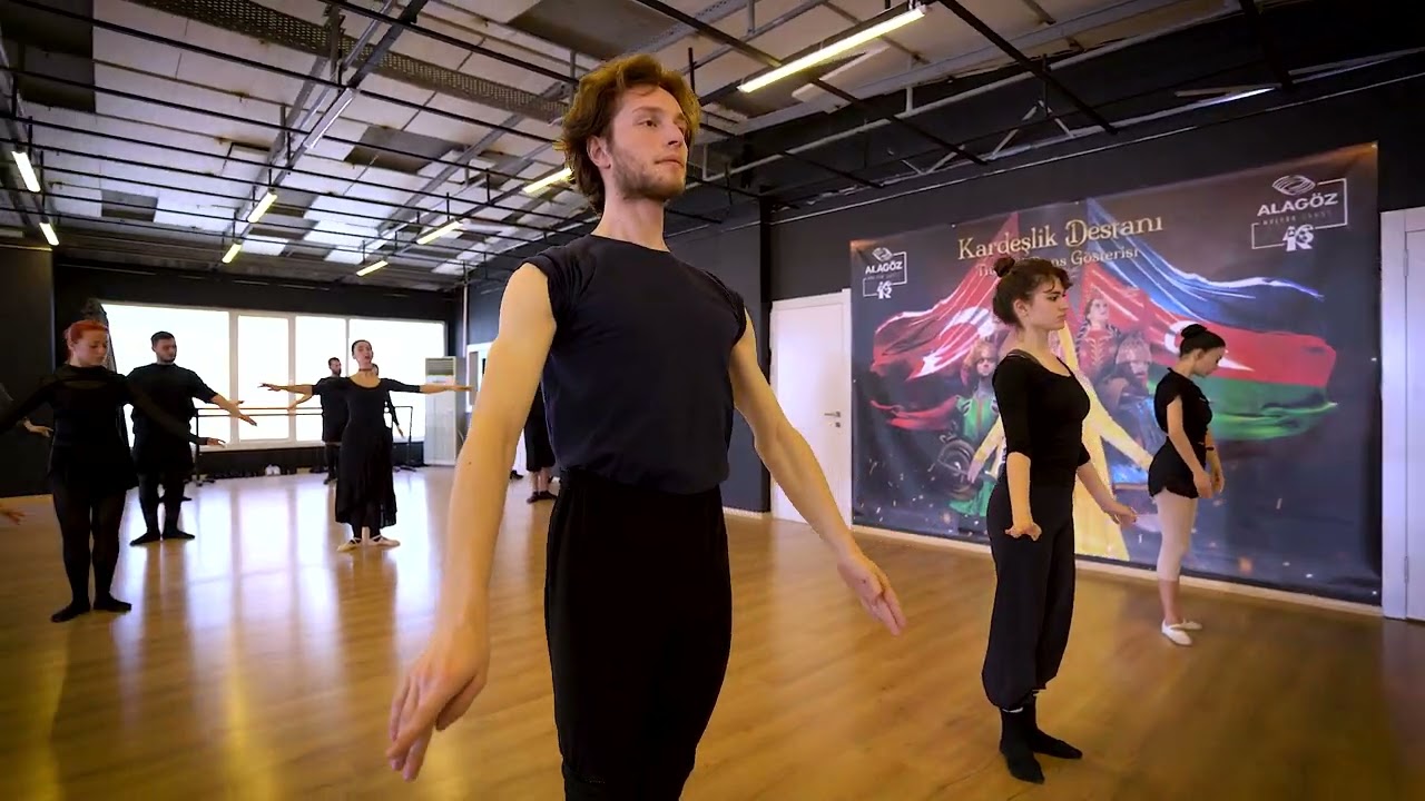 Alagöz Kültür Sanat Kardeşlik Destanı Dans Gösterisi Hazırlıkları
