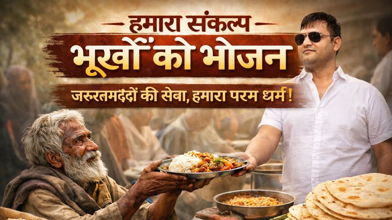 निशुल्क भोजन रोज जरूरत मंदो के लिए…🙏🏻