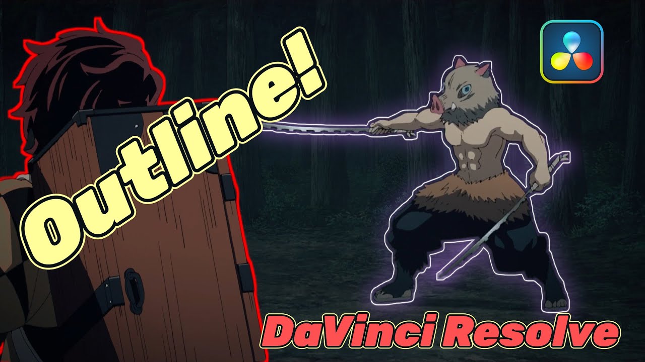 Outline - Davicinci Resolve 16/17/18