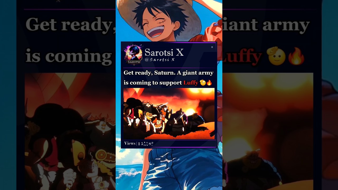 The giants are arriving at Egghead #giants #luffy #nika #usopp #onepiece