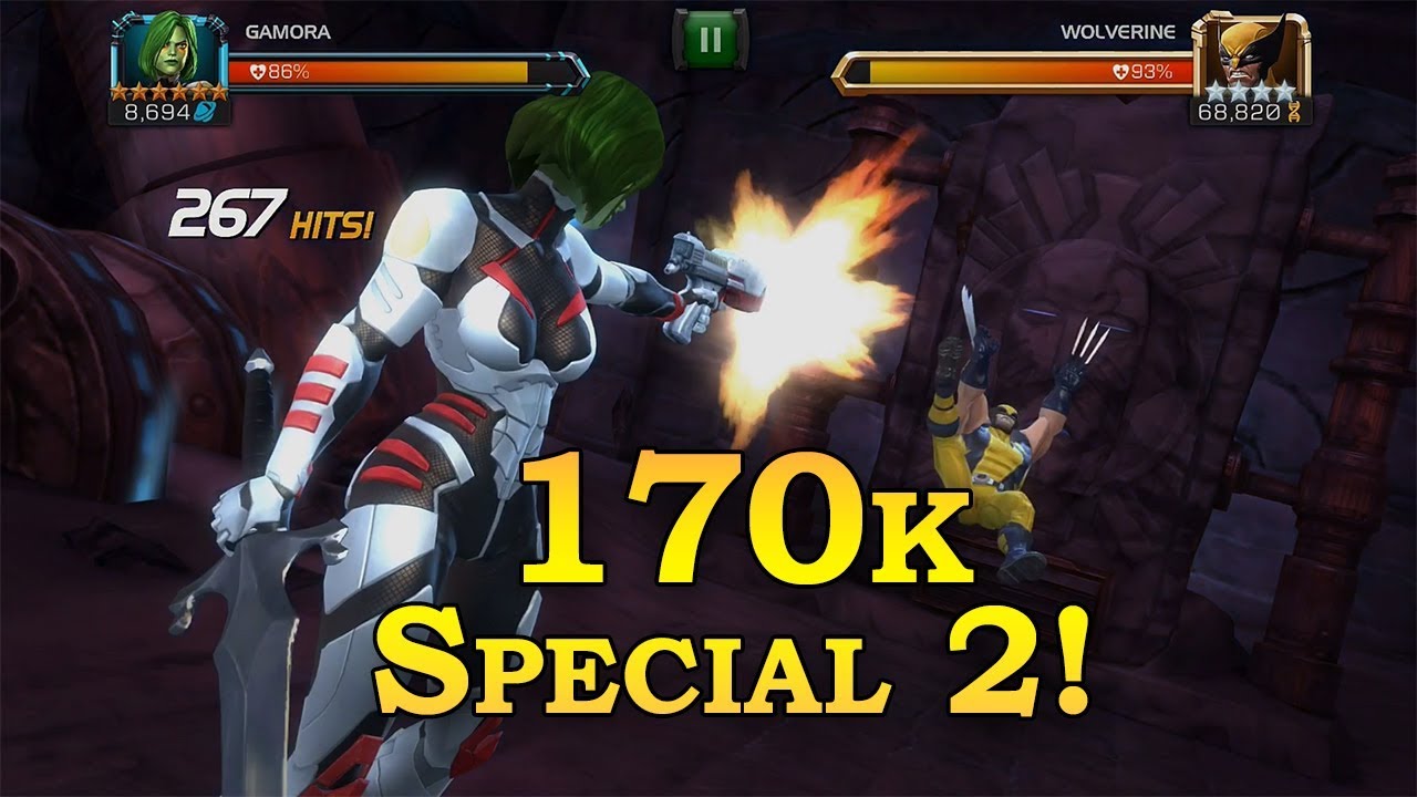 Gamora vs ROL Wolverine | Marvel Contest of Champions