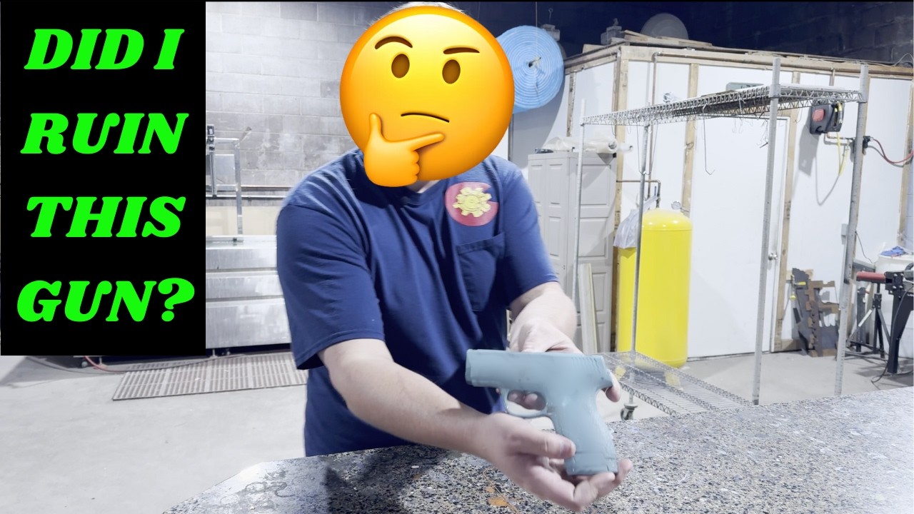 How to Hydro dip a handgun