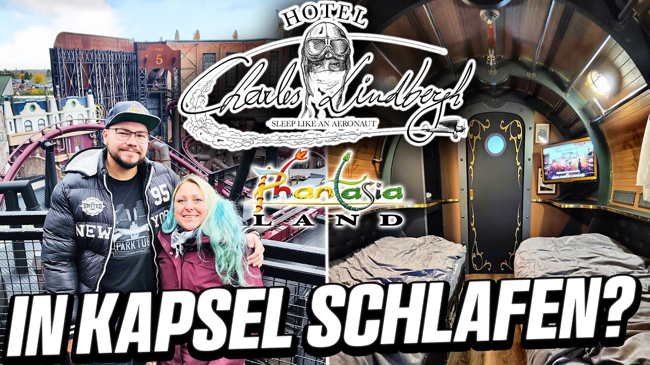 HOTEL CHARLES LINDBERGH & ROOKBURGH Vlog 2024 - Lohnt sich das ANGEBOT? | Phantasialand Brühl