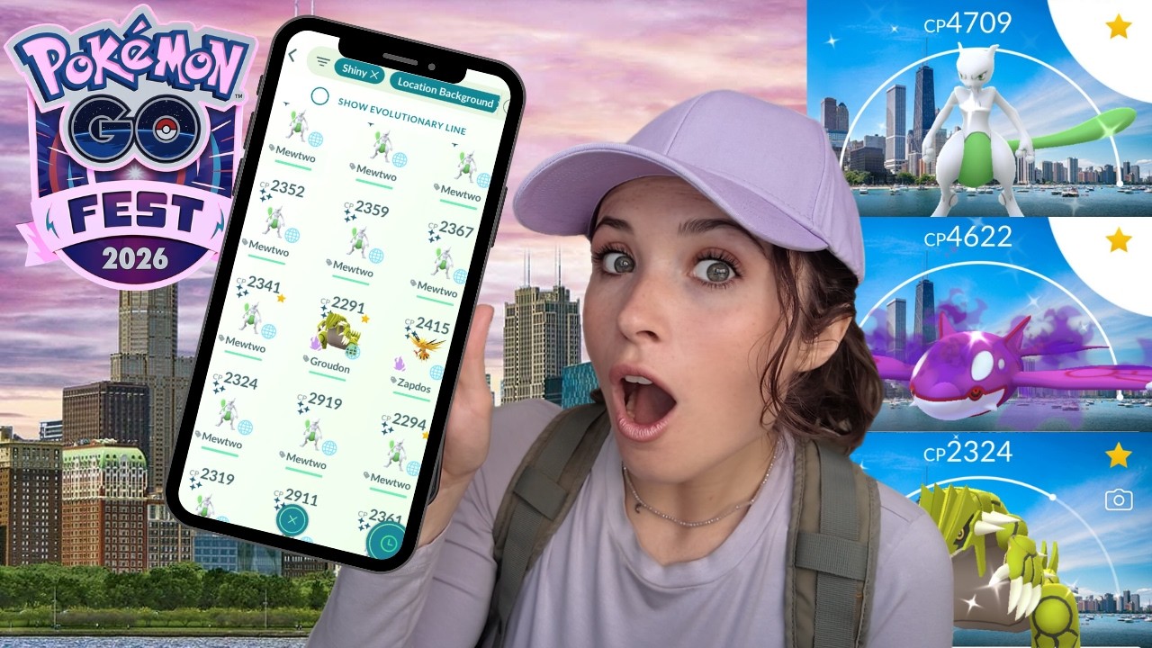 CZY YOUTUBERZY STAJA SIĘ LEPSI?! 😳 GO Fest Chicago 2026 Shiny BG Rate