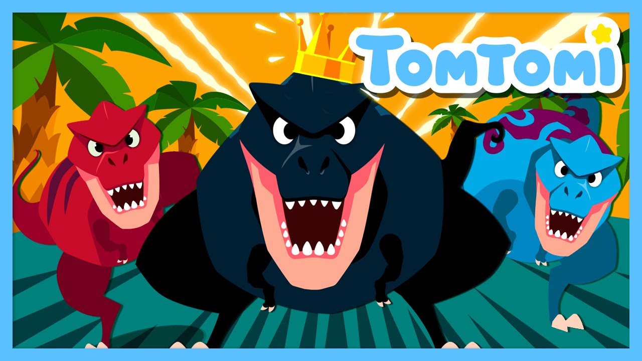 El Tiranosaurio Rex 🦖 | Canciones de Dinosaurios | Dinosaur Songs | T-Rex | TOMTOMI en español