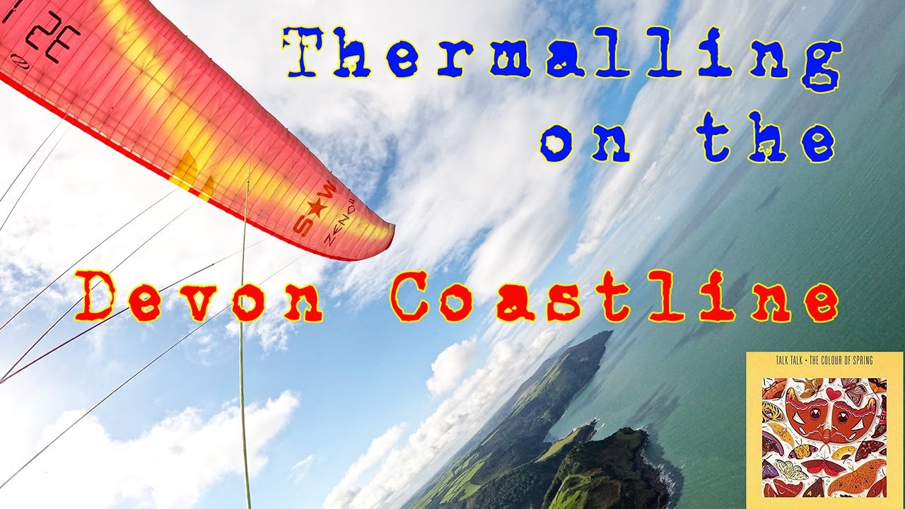 Paragliding the North Devon Coast