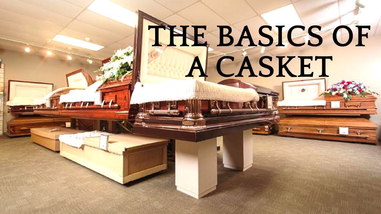 Casket Education by a funeral director