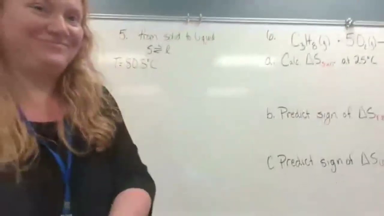 CHEM14120001 Poe 2025SP: 16.3-calc. dSrxn, and approx. dSsurr InClass#5, 6
