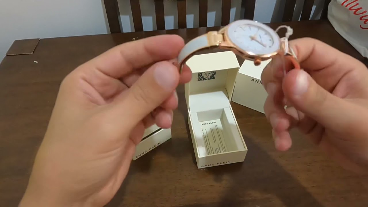 Unboxing & Review Anne Klein woman watch