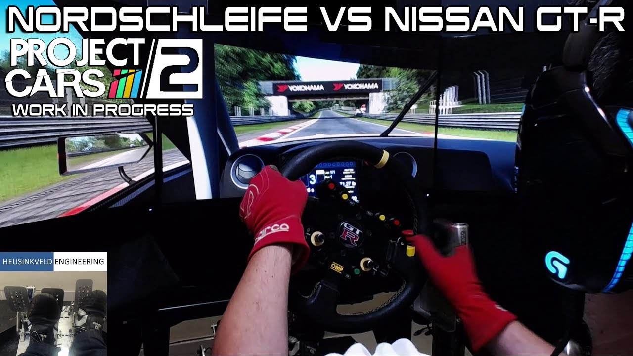 Nordschleife Vs Nissan GT-R - Project CARS 2