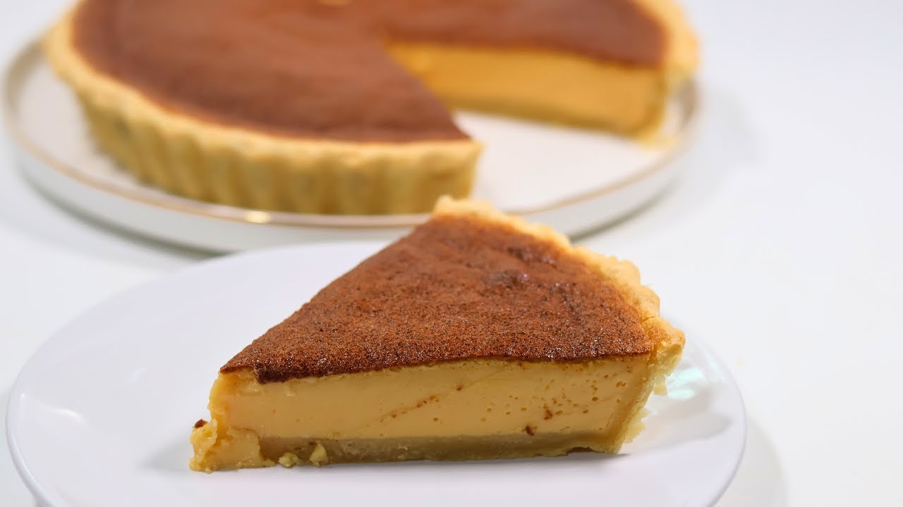 Creamy Egg Pie Recipe l Quick and Easy Dessert Idea