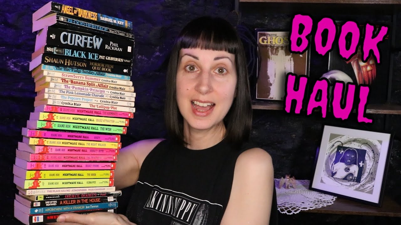 Book Haul - Horror plus Vintage YA & Middle Grade