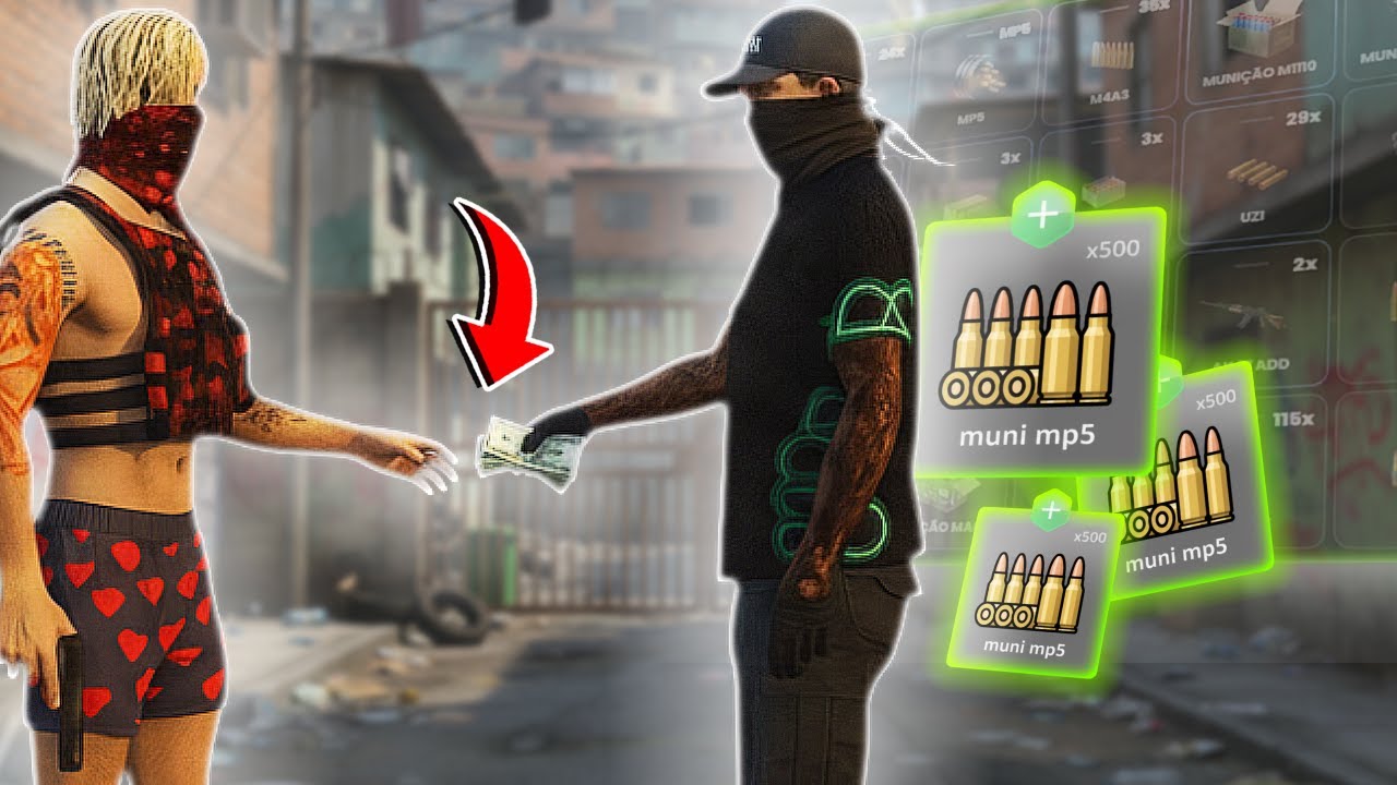 Dropando MUITO DINHEIRO nas cidades mais famosas do TIKTOK no GTA RP