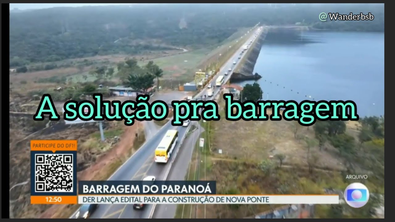 Nova ponte da barragem do lago Paranoá - 19/12/2025