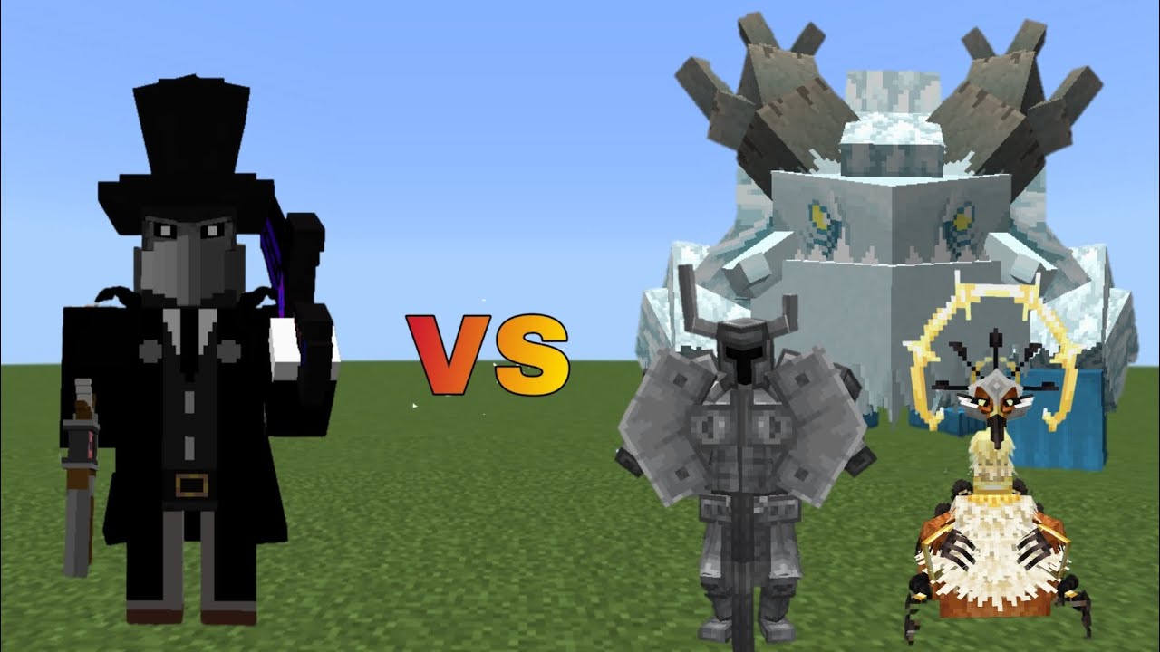 Headhunter vs Mowzies Mobs | Minecraft Java | Mob Battle