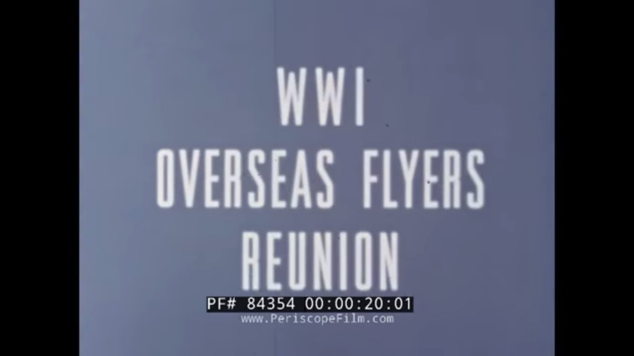 WORLD WAR ONE PILOTS REUNION AT WRIGHT PATTERSON AFB  EDDIE RICKENBACKER  WWI  GREAT WAR 84354
