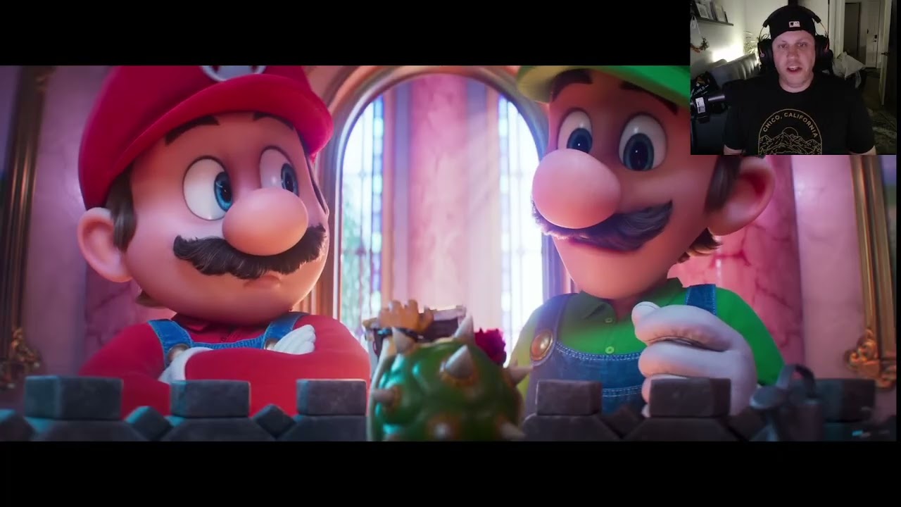 The Super Mario Galaxy Movie Trailer (Reaction video)