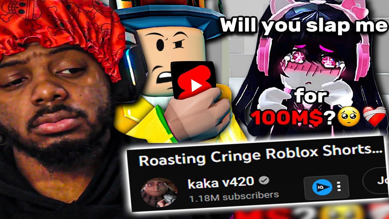 KaKaV420's Roasting Cringe Roblox Shorts... MADE ME CRINGE
