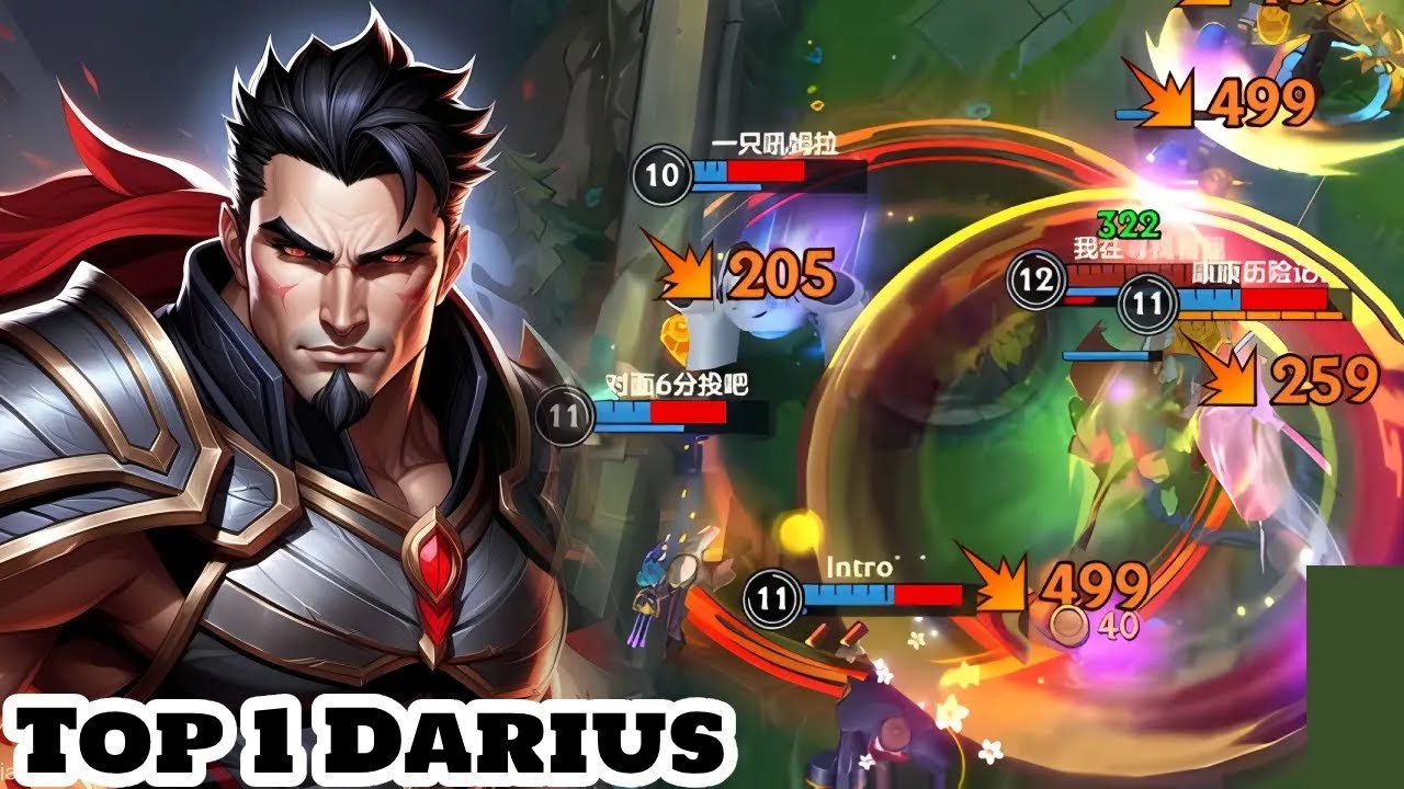 Wild Rift Darius - Top 1 Darius Gameplay Rank season 16