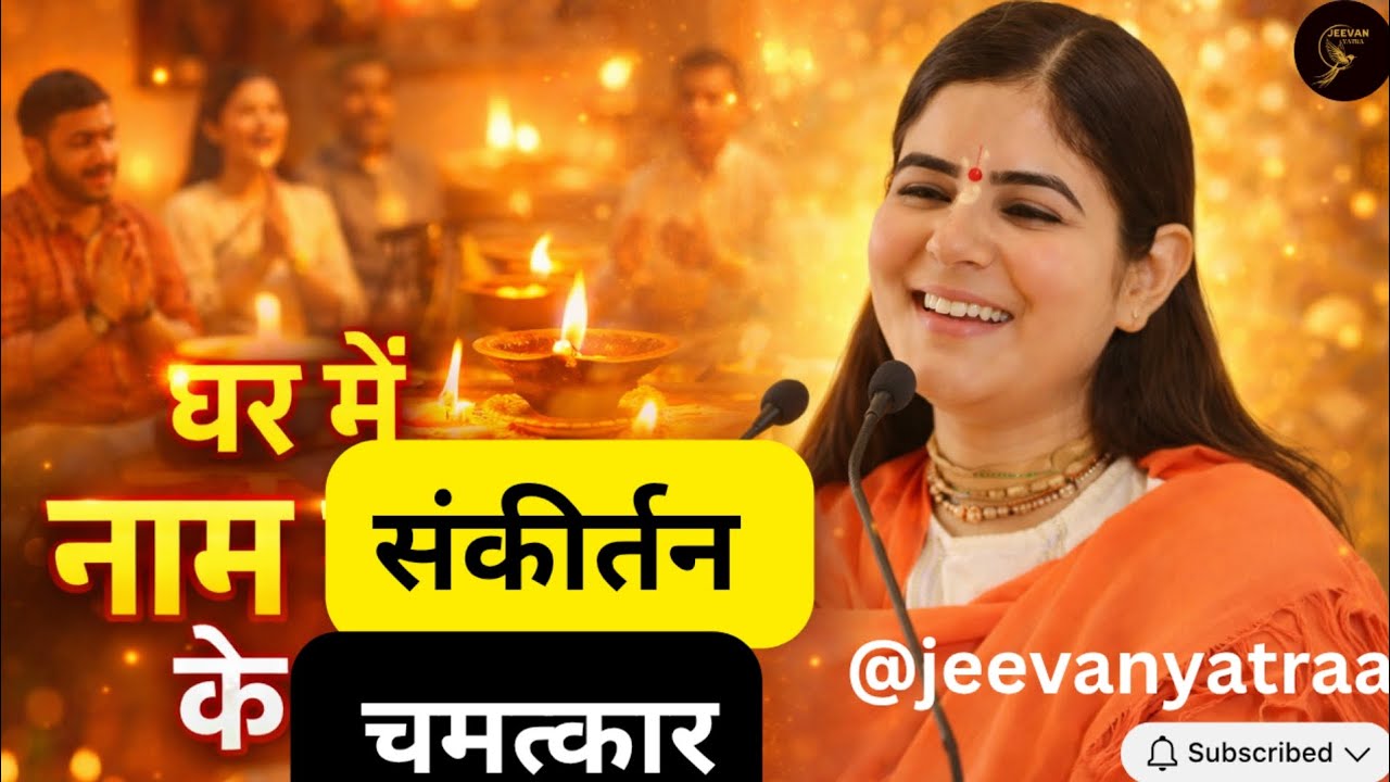 घर में नाम संकीर्तन के चमत्कार… 99% लोग नहीं जानते! 😱🙏 | @Chitralekhaji