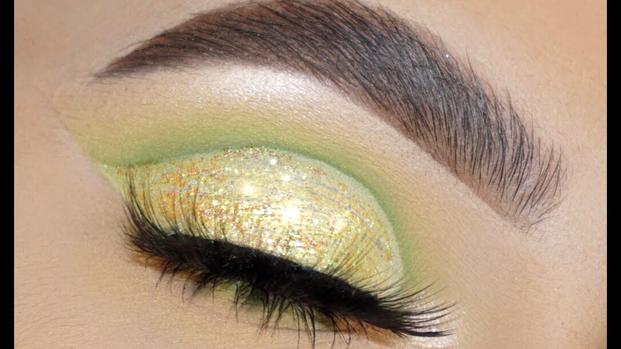 NEON GREEN EYE MAKEUP LOOK🔥