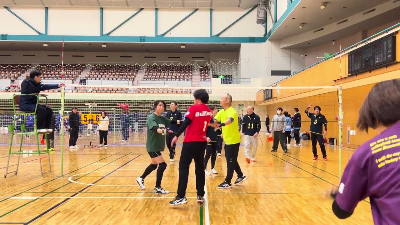  【@ふくしま中通りフェスタ】🆚鶴城SC② 2026.2.1 in須賀川【T190部門】🏐『ソフトバレー』 